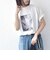 《追加予約》SHIPS Colors:〈接触冷感・UVカット〉PARIS フォト TEE◆