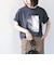 《追加予約》SHIPS Colors:〈接触冷感・UVカット〉PARIS フォト TEE◆