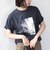 《追加予約》SHIPS Colors:〈接触冷感・UVカット〉PARIS フォト TEE◆