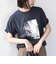 《追加予約》SHIPS Colors:〈接触冷感・UVカット〉PARIS フォト TEE◆