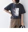 《追加予約》SHIPS Colors:〈接触冷感・UVカット〉PARIS フォト TEE◆