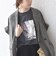 《追加予約》SHIPS Colors:〈接触冷感・UVカット〉PARIS フォト TEE◆