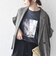 《追加予約》SHIPS Colors:〈接触冷感・UVカット〉PARIS フォト TEE◆