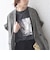 《一部追加予約》SHIPS Colors:〈接触冷感・UVカット〉PARIS フォト TEE◇
