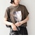 《一部追加予約》SHIPS Colors:〈接触冷感・UVカット〉PARIS フォト TEE◇