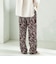 《予約》【SHIPS別注】TICCA×manipuri:〈手洗い可能〉プリント パンツ