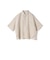 《予約》TICCA:〈手洗い可能〉リネン 半袖 シャツ