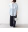 《予約》【WEB限定】〈手洗い可能〉ランダム ギャザー ドッキング TEE