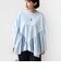 《予約》【WEB限定】〈手洗い可能〉ランダム ギャザー ドッキング TEE