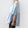 《予約》【WEB限定】〈手洗い可能〉ランダム ギャザー ドッキング TEE