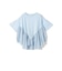 《予約》【WEB限定】〈手洗い可能〉ランダム ギャザー ドッキング TEE
