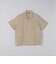 BENCH MARKING SHIRTS: エンブロイダリー オープンカラー シャツ
