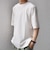【WEB限定】SHIPS any:〈UVカット〉SORONA(R) ワッフル ラグラン リラックス Tシャツ◆