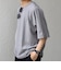 【WEB限定】SHIPS any:〈UVカット〉SORONA(R) ワッフル ラグラン リラックス Tシャツ◆