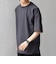 【WEB限定】SHIPS any:〈UVカット〉SORONA(R) ワッフル ラグラン リラックス Tシャツ◆