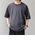 【WEB限定】SHIPS any:〈UVカット〉SORONA(R) ワッフル ラグラン リラックス Tシャツ◇