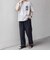 【WEB限定】SHIPS any:〈吸水速乾/UVカット〉3点セットアップ  Tシャツ＆カーディガン＆パンツ◆