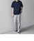 【WEB限定】SHIPS any:〈吸水速乾/UVカット〉3点セットアップ Tシャツ+カーディガン+パンツ◇