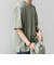 【WEB限定】SHIPS any:〈吸水速乾/UVカット〉3点セットアップ  Tシャツ＆カーディガン＆パンツ◆