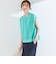 SHIPS Colors:〈手洗い可能〉エンブロイダリー レース フレンチスリーブ シャツ◇