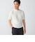 SHIPS:〈接触冷感〉 ICE COTTON クルーネック ショート スリーブ ニット Tシャツ