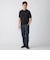 SHIPS:〈接触冷感〉 ICE COTTON クルーネック ショート スリーブ ニット Tシャツ