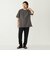 SHIPS Colors:〈接触冷感・吸水速乾・洗濯機可能〉ライト シアサッカー Tシャツ