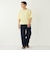 SHIPS Colors:〈接触冷感・吸水速乾・洗濯機可能〉ライト シアサッカー Tシャツ