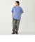 SHIPS Colors:〈接触冷感・吸水速乾・洗濯機可能〉ライト シアサッカー Tシャツ