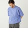 SHIPS Colors:〈接触冷感・吸水速乾・洗濯機可能〉ライト シアサッカー Tシャツ