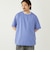 SHIPS Colors:〈接触冷感・吸水速乾・洗濯機可能〉ライト シアサッカー Tシャツ