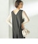 little black:〈手洗い可能〉2WAY レース ロング スリーブ TEE