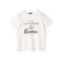 《予約》SHIPS Colors:〈洗濯機可能〉フロッキー コンビ プリント TEE◆