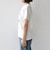 《予約》SHIPS Colors:〈洗濯機可能〉フロッキー コンビ プリント TEE◆