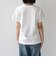 《予約》SHIPS Colors:〈洗濯機可能〉フロッキー コンビ プリント TEE◆