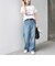 SHIPS Colors:〈洗濯機可能〉フロッキー コンビ プリント TEE◇