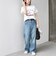 SHIPS Colors:〈洗濯機可能〉フロッキー コンビ プリント TEE◇