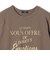 《予約》SHIPS Colors:〈洗濯機可能〉フロッキー コンビ プリント TEE◆