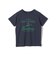 《予約》SHIPS Colors:〈洗濯機可能〉フロッキー コンビ プリント TEE◆