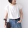 《予約》SHIPS Colors:〈接触冷感・手洗い可能〉クール タッチ シアー コンビ TEE◆
