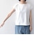 《予約》SHIPS Colors:〈接触冷感・手洗い可能〉クール タッチ シアー コンビ TEE◆