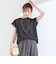 《一部追加予約》SHIPS Colors:〈接触冷感・手洗い可能〉クールタッチ シアーコンビTEE◆