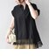 《予約》SHIPS Colors:〈手洗い可能〉ヘム レース スキッパー ブラウス◆