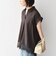 《予約》SHIPS Colors:〈手洗い可能〉ヘム レース スキッパー ブラウス◆