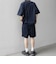 【WEB限定】SHIPS any:〈吸水速乾/UVカット〉ドライタッチ ヘンリーネック Tシャツ＋イージーショーツ＋パッカブルバッグ 3点セット◆