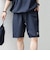 【WEB限定】SHIPS any:〈吸水速乾/UVカット〉ドライタッチ ヘンリーネック Tシャツ＋イージーショーツ＋パッカブルバッグ 3点セット◆