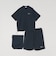【WEB限定】SHIPS any:〈吸水速乾/UVカット〉ドライタッチ ヘンリーネック Tシャツ＋イージーショーツ＋パッカブルバッグ 3点セット◆