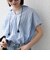 《予約》SHIPS any:〈洗濯機可能〉ドット ジャカード タッセル スキッパー ブラウス