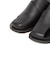 《予約》【SHIPS any別注】ALL BLACK:  バック ストラップ サンダル