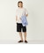 【WEB限定】SHIPS Colors:〈接触冷感〉カノコ Tシャツ ＆ ショーツ セット◇